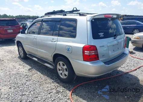 2001 Toyota Highlander V6 z USA, uszkodzony, nr VIN JTEGF21A610005989